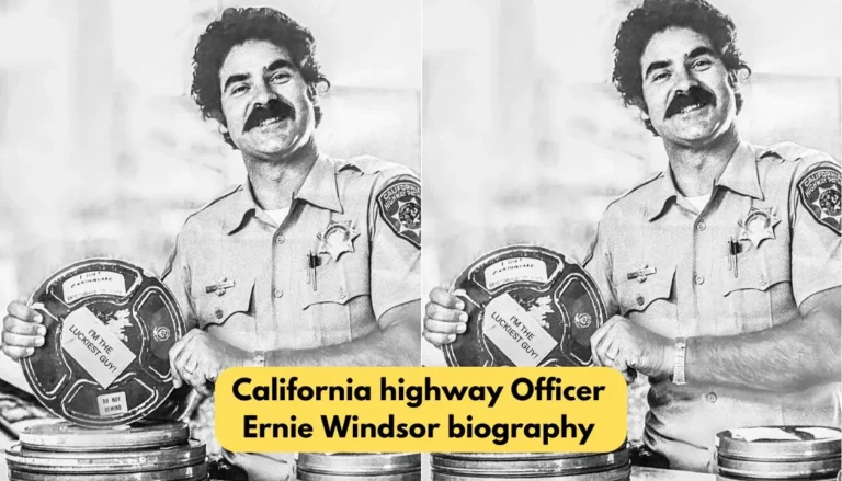 california highway officer ernie windsor biography